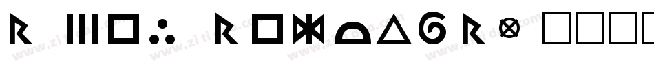 r Hei Regular字体转换